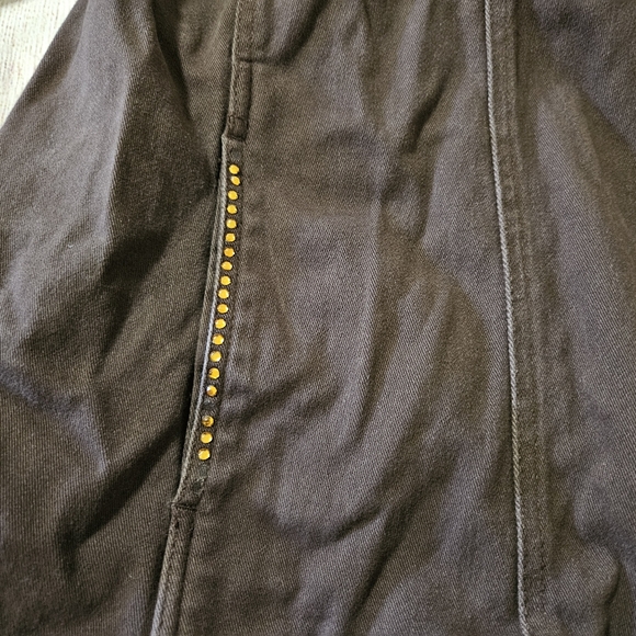 Quacker factory brown beaded jacket size 2x - Picture 6 of 10